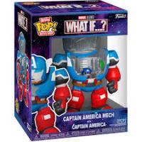 Набор Funko Bitty POP! Bitty Bot Marvel What If Captain America Mech with Captain America 91388