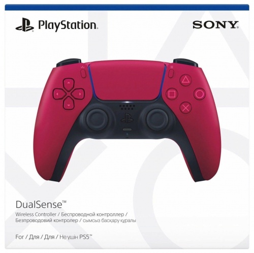 Геймпад PS5 Dual Sense Cosmic Red [PLAYSTATION 5 АКСЕССУАРЫ]