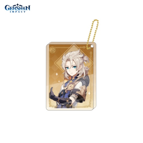 Брелок акриловый Characters Acrylic Block Strap Albedo[ПОДАРКИ]