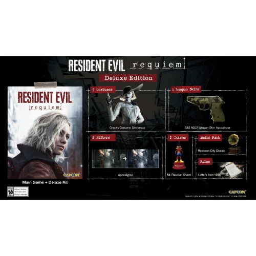 Resident Evil 9: Requiem - Deluxe Edition (Steelbook) (Game-Key Card) [SWITCH 2]
