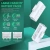Зарядная станция Xbox Series S/X - Xbox One Charging Dock + 2 АКБ 1300 mAh White IV-X131W OIVO
